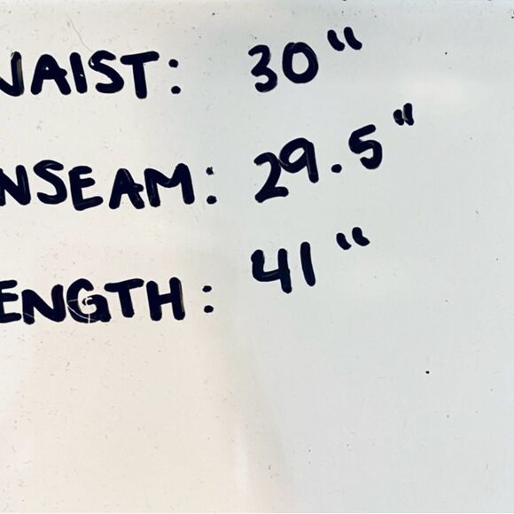 Vintage Tommy Hilfiger Leather Straight Leg Pants Size 6 - Picture 13 of 14